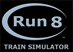 Run 8 Train Simulator Logo